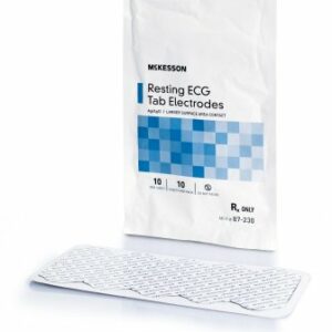 ELECTRODE, EKG TAB RESTING (10/CD 10CD/PK 10PK/BX 4BX/CS)
