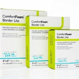 DRESSING, COMFORT FM BRDR LITE2X2 (10EA/BX)