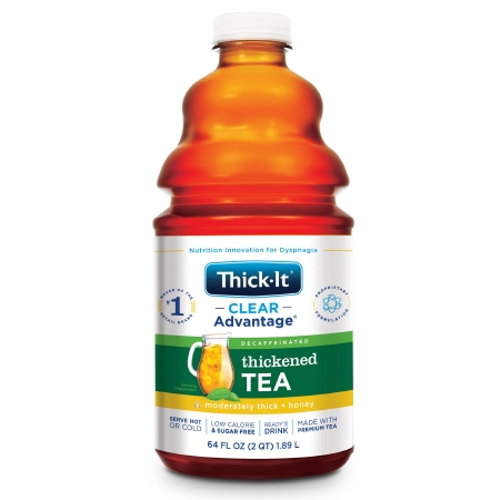 AQUACARE, FOOD THCK BLCK TEA DECAF HONEY 64OZ (4/CS)