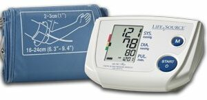 MONITOR, BLOOD PRESSURE ONE-STEP PLUS MEMORY W/SMALL CUFF