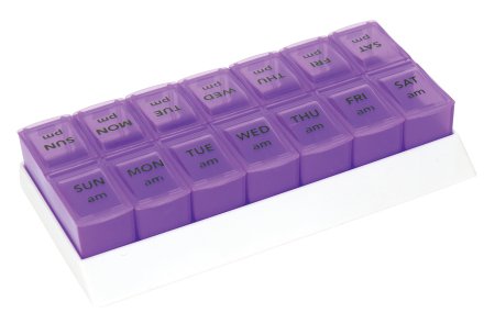 PILL TRAY, 7DAY AM/PM (8/BX 6BX/CS)