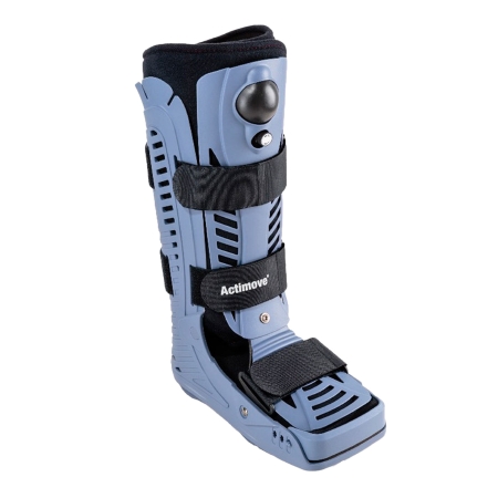 ANKLE WALKER, BOOT ACTIMOVE CLSD SHELL AIR HIGH BLK/BLU XLG