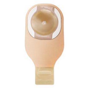 POUCH, OST DRAIN 1PC CERA + W/TAPE BORDER/FILTER 40MM (10/BX