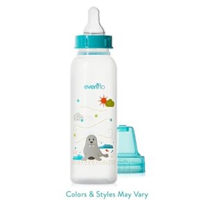 BOTTLE, W/STD NIPPLE ZOO FRIENDS 8OZ 1PK (36/CS)