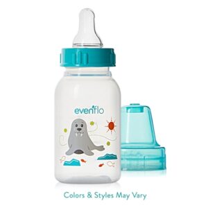 BOTTLE, W/STD NIPPLE ZOO FRIENDS 4OZ 1PK (36/CS)