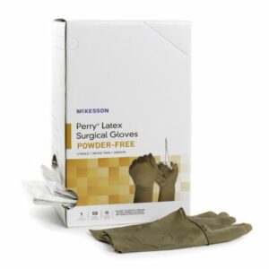 GLOVE, SURG LTX 8.0 STR2 SMTH MICROTHIN (50PR/BX 4BX/CS)