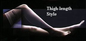 STOCKING, ANTI-EMB NYLON THIG H MED REG