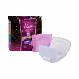 PAD, OVRNGHT POISE ULTIMTE ABSRB EXTRA CVRG (24/PK 2PK/CS)