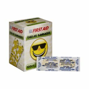 BANDAGE, ADH EMOJIS 3/4"X3" (100/BX 12BX/CS)