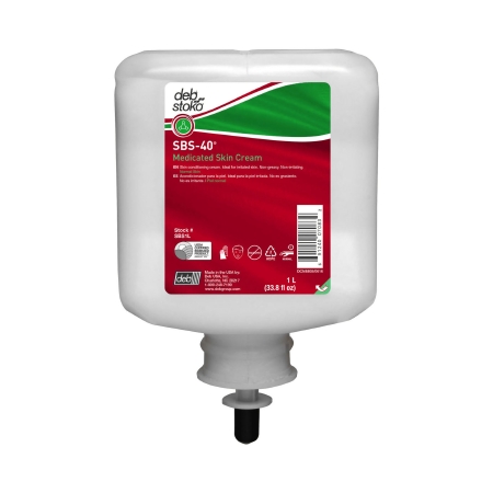 CREAM, SKIN MEDICATED SBS 40 1L (6EA/CS)