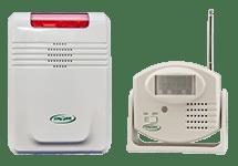 ALARM, CAREGIVER MOTION SENSOR& RECEIVER