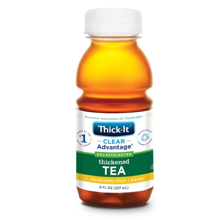THICK-IT, CLEAR ADV DECAF TEA MODERATE/HONEY 8OZ (24/CS)