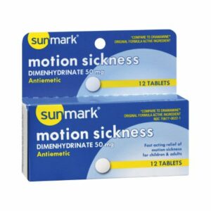MOTION SICKNESS ORIG, TAB 50MG(12/BX)