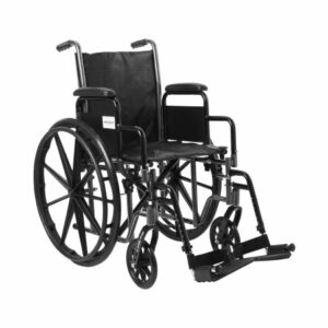 WHEELCHAIR, DDA SF 16" 250LBS