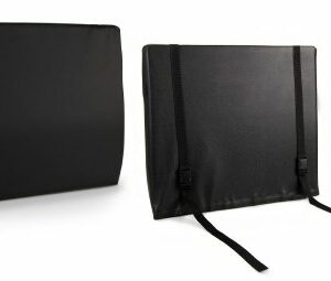 CUSHION, BACK W/LUMBAR SUPP 20"X19" (4/CS)