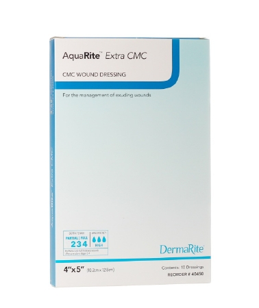 DRESSING, WND AQUARITE EXTRA CMC 2"X2" (10/BX)