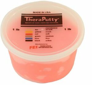 PUTTY, EXERCISE PLUS ANTIMICROBIAL RED 1LB