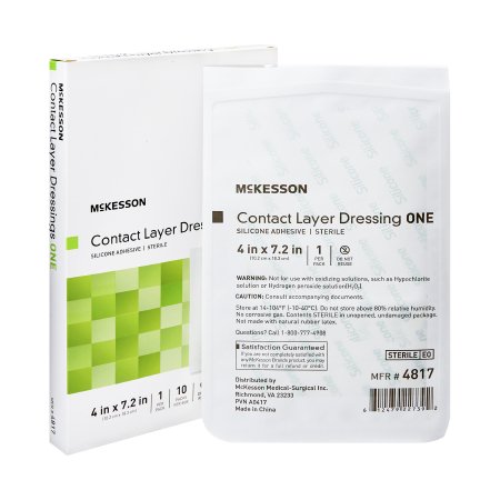 DRESSING, ONE CONTACT LAYER STR 4"X7.2" (10/BX 7BX/CS)