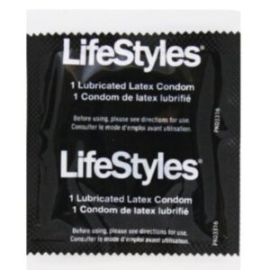 CONDOM, LIFESTYLE TUXEDO LUBRICATED LATEX (1000/CS)