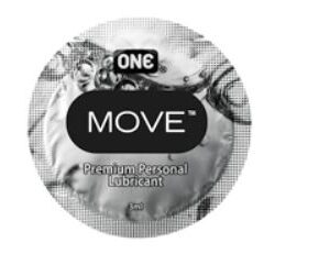 SACHET, ONE MOVE LUBRICANT USA3ML (500/CS)