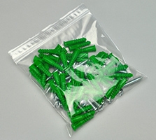 BAG, SEAL TOP CLEAR LINE SNGL TRACK 6"X8" 4MIL (100/PK 10PK/