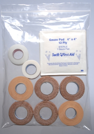 BAG, SEAL TOP CLEAR LINE SNGL TRACK 13"X15" 4MIL (100/PK 5PK