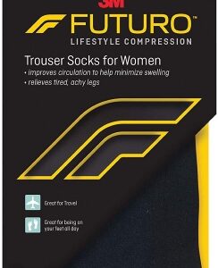 SOCK, TROUSER REVITALIZING BLKWMN MED (12PR/BX)