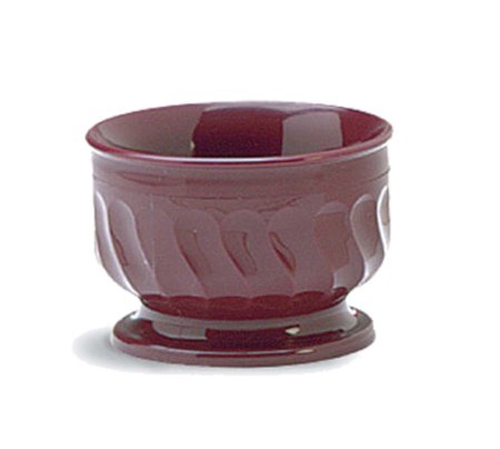BOWL, PEDESTAL INSULATED CRANBERRY 5OZ (48/CS)