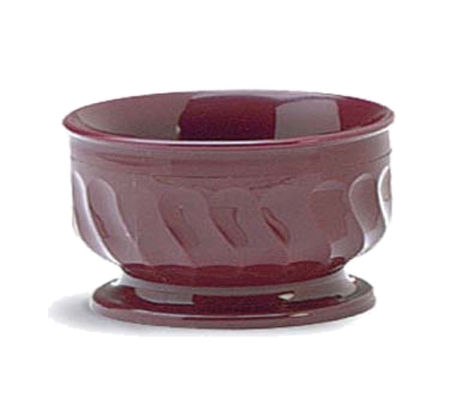 BOWL, PEDESTAL INSULATED CRANBERRY 9OZ (48/CS)