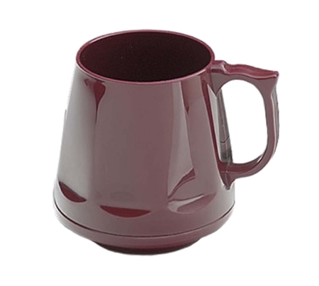 MUG, STACKABLE POLYPROPYLENE INSULATED CRANBERRY 8OZ (48/CS)