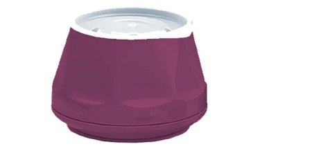 BOWL, STACKABLE INSULATED CRANBERRY 5OZ (48/CS)
