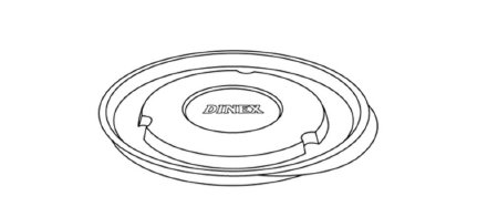 LID, F/4300 9OZ BOWL TRANSLUCENT (1000/CS)