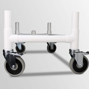 CASTER, DELUXE 5" W/BRAKE F/SHOWER COMMODE CHAIR