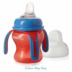 CUP, SOFTFLO 3HANDLE RED/BLU (12/CS)