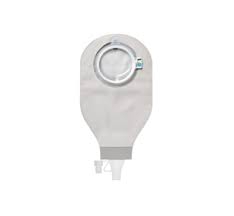 POUCH, OST DRN SENSURA MIO OPAQ W/TAP OUTLT/WNDW BLU (10/BX)