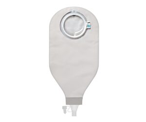 POUCH, OST SENSURA MIO OPAQUE W/TAP OUTLET/WNDW YLW (10/BX)