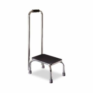 STOOL, FOOT STEP SAFETY W/SUPPORT HANDLE SLIP-RESISTANT