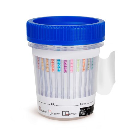 TEST KIT, DRUG 12 PANEL THC/COC/MOP300/AMP/MET/PCP/BUP/(25/B