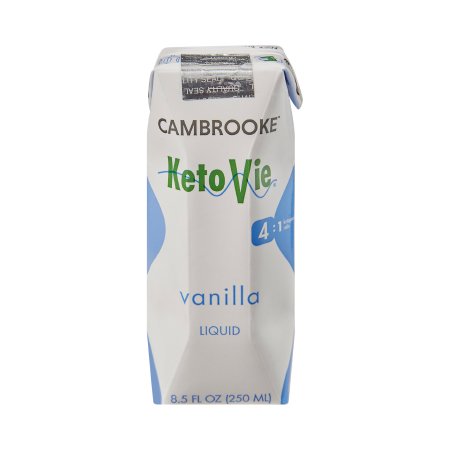 SUPPLEMENT, ORAL KETOVIE VANILLA 8.5OZ (30/CS)