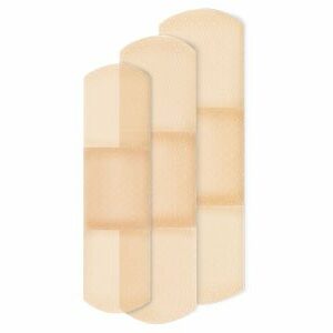 BANDAGE, ADH SHEER ASSORTED (80/BX 24BX/CS)