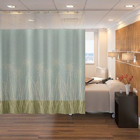 CURTAIN, PRIVACY DISP W/MESH&GROMMETS SEED 100"X100" (30/BX)