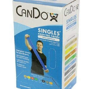 BAND, EXERCISE CANDO 30PC DISPBLU 5'