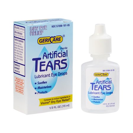 ARTIFICAL TEARS, DRP OPHTH LUBRICANT .5OZ (1/BX 24BX/CS)