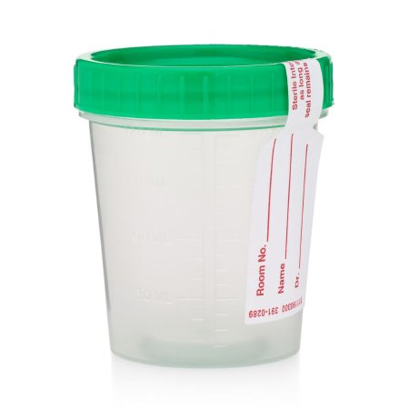 CUP, SPECIMEN STR SCREW TOP 4OZ (100/CS)