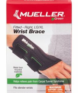 WRIST BRACE, FITTED GREENLINE RT LG/XLG