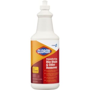 DISINFECTANT, CLOROX BIO STAIN& ODOR RMVR PULL-TOP 32OZ (6/C