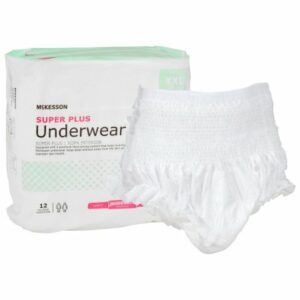 UNDERWEAR, SUPER PLUS 2XLG 68-80 (12/BG 4BG/CS)
