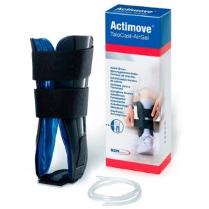 ANKLE BRACE, TOLACAST AIRGEL TRAINER BLK RT