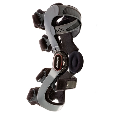 KNEE BRACE, OA ACTIMOVE DBL UPRIGHT BLK LT LG