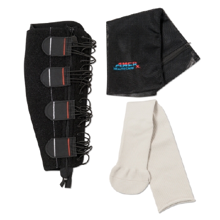GARMENT, COMPRESSION EXTREMIT-EASE BLK REG SM (12/CS)